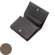 Jill Small Leather Wallet - Mocha