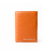 Jill Small Leather Wallet - Tan