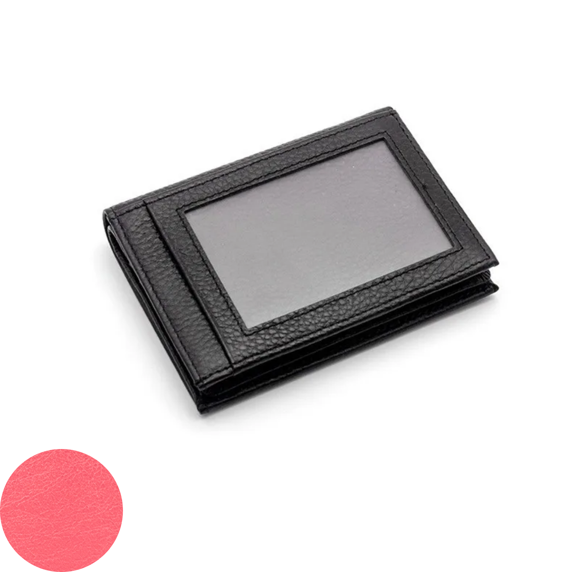 Jill Small Leather Wallet - Watermelon