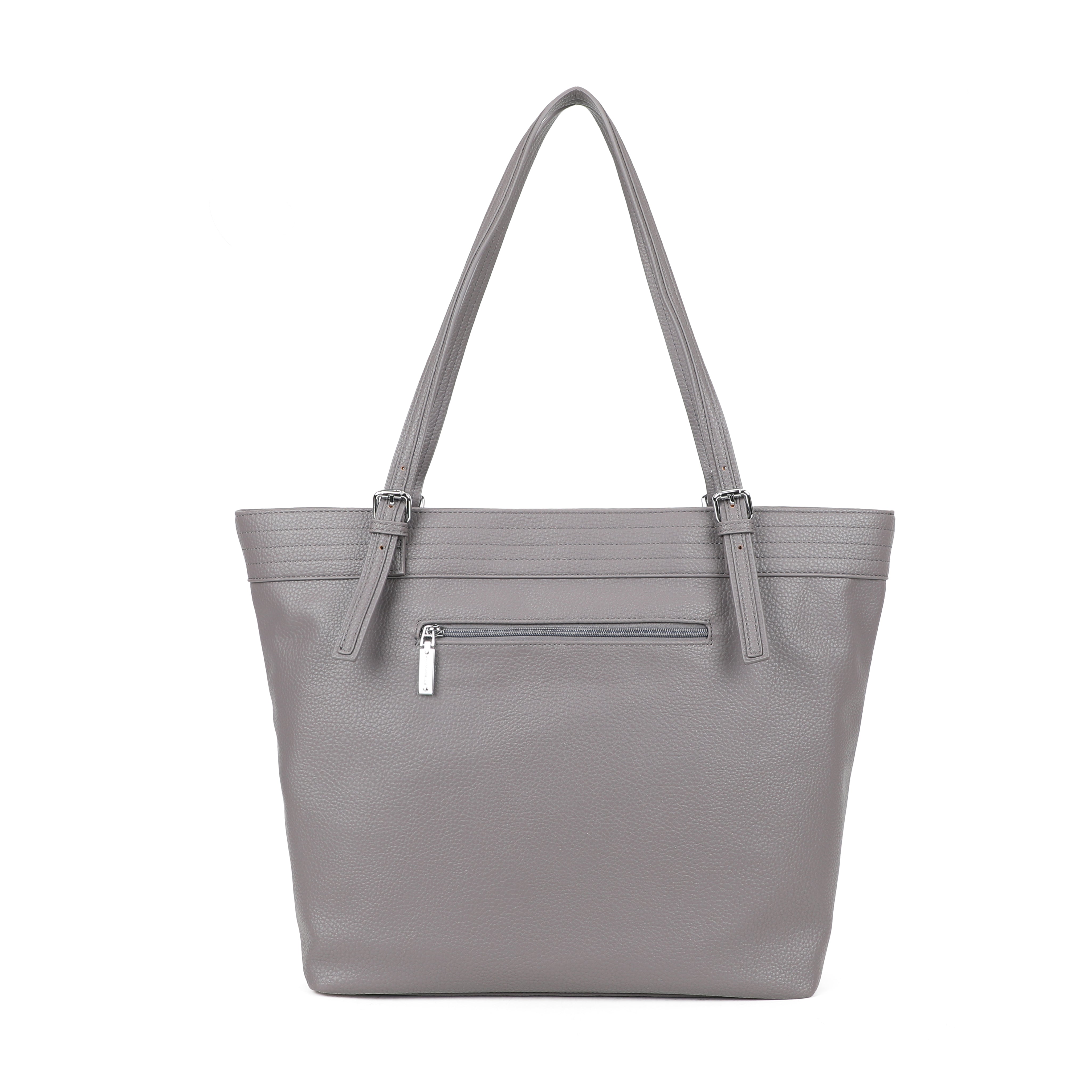 Elle Large Tote Bag - Grey