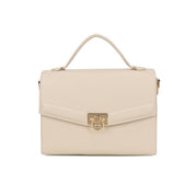 Collins Messenger Bag - Cream