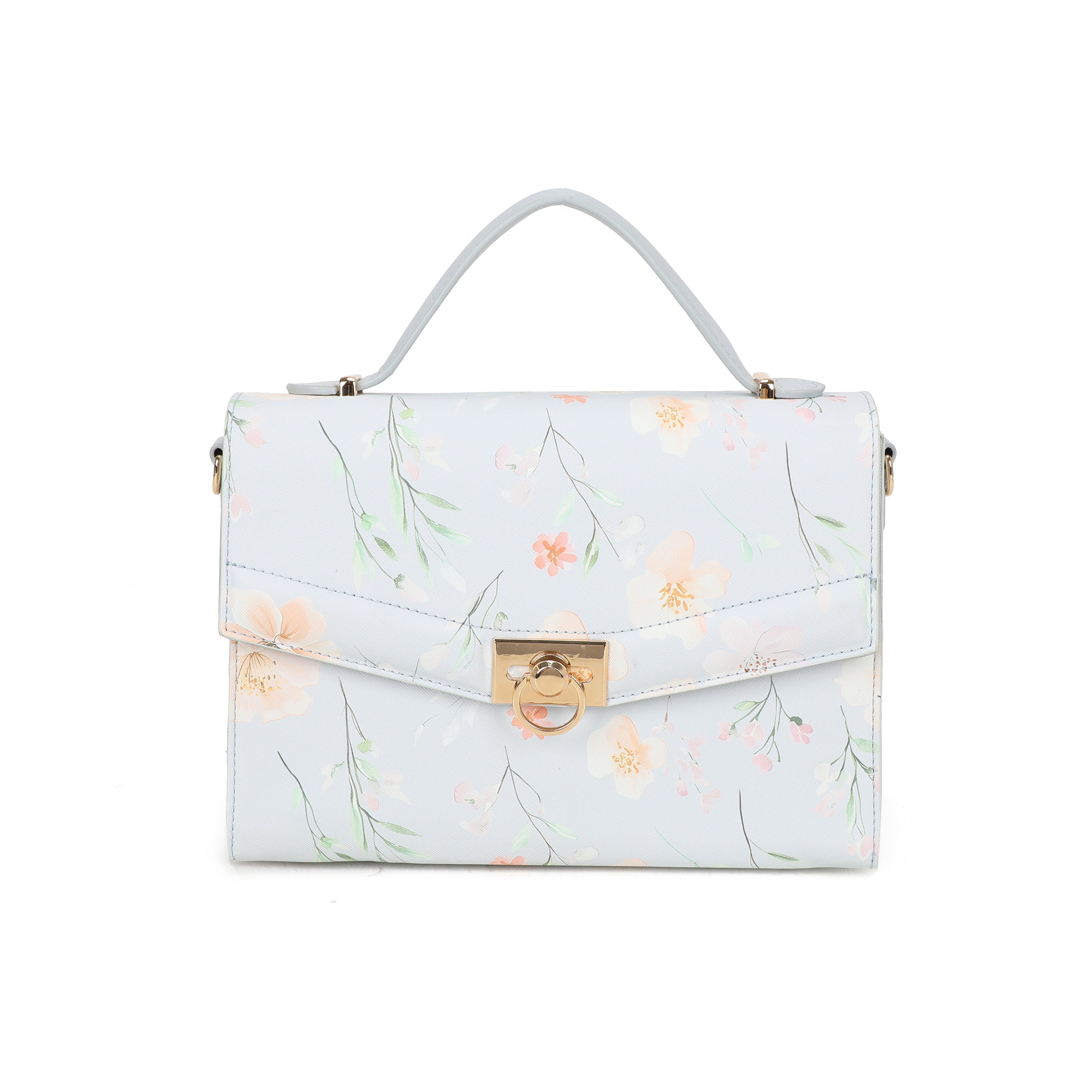Collins Messenger Bag - Floral