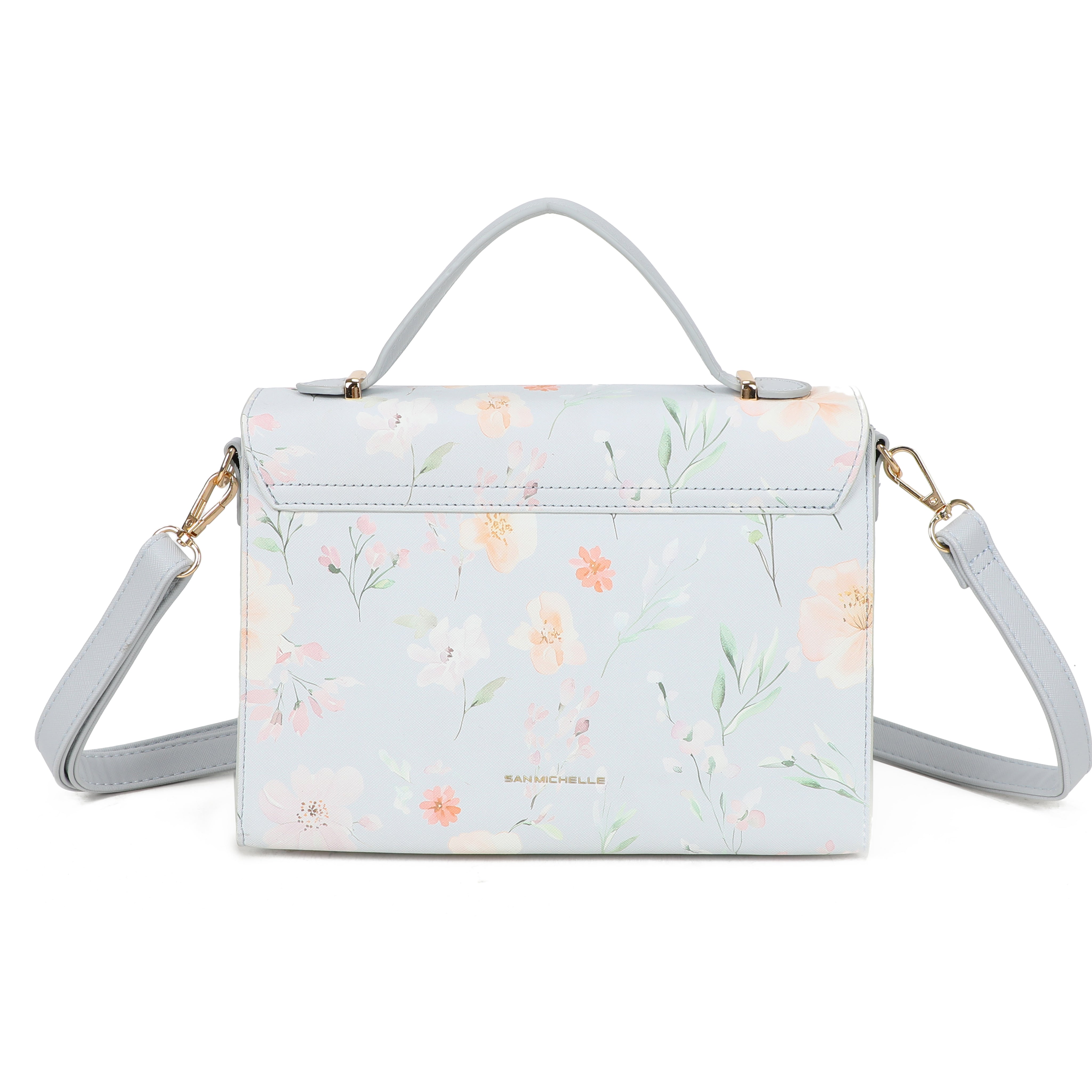 Collins Messenger Bag - Floral