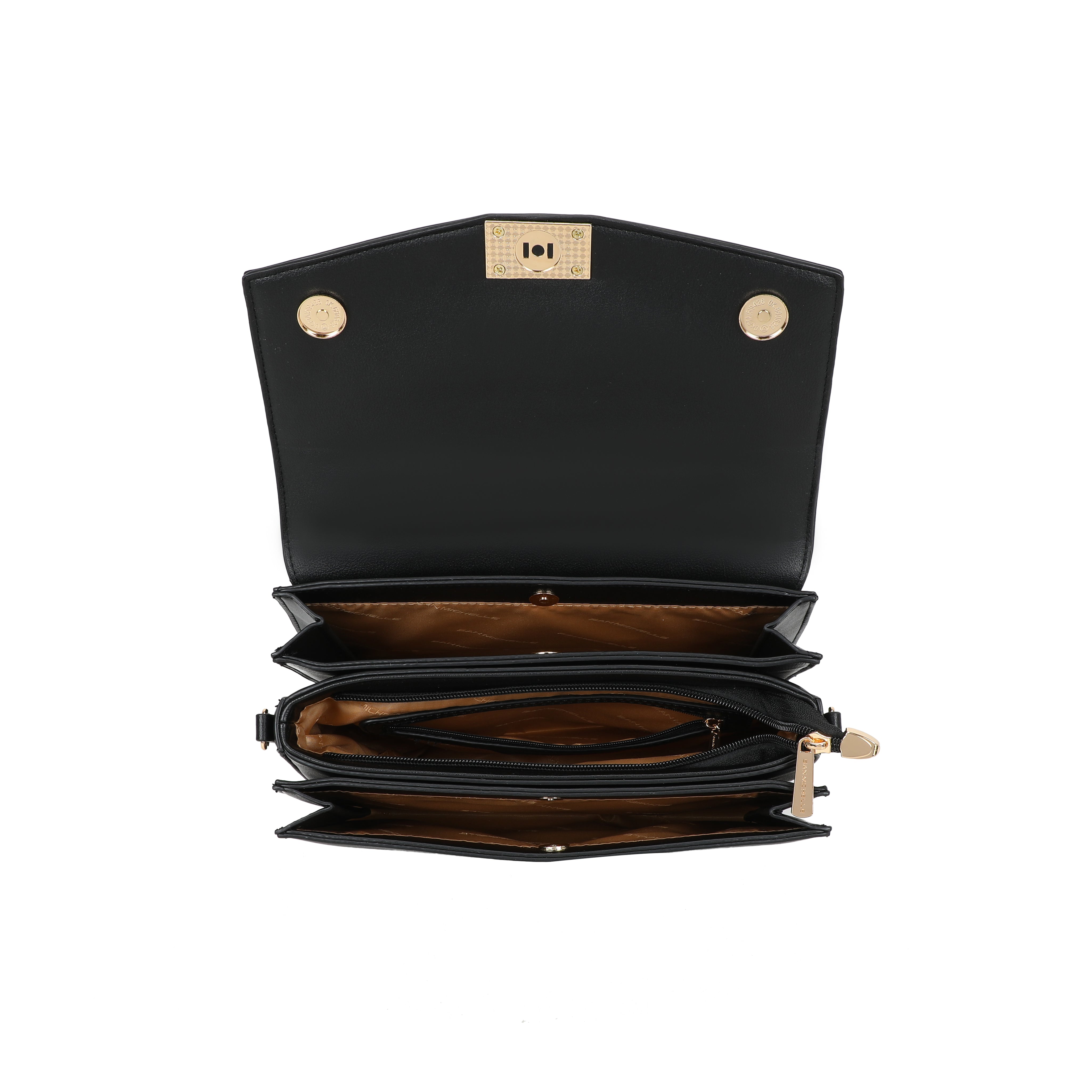 Collins Messenger Bag - Black