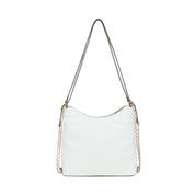 Nora Two-Way Hobo Bag - White
