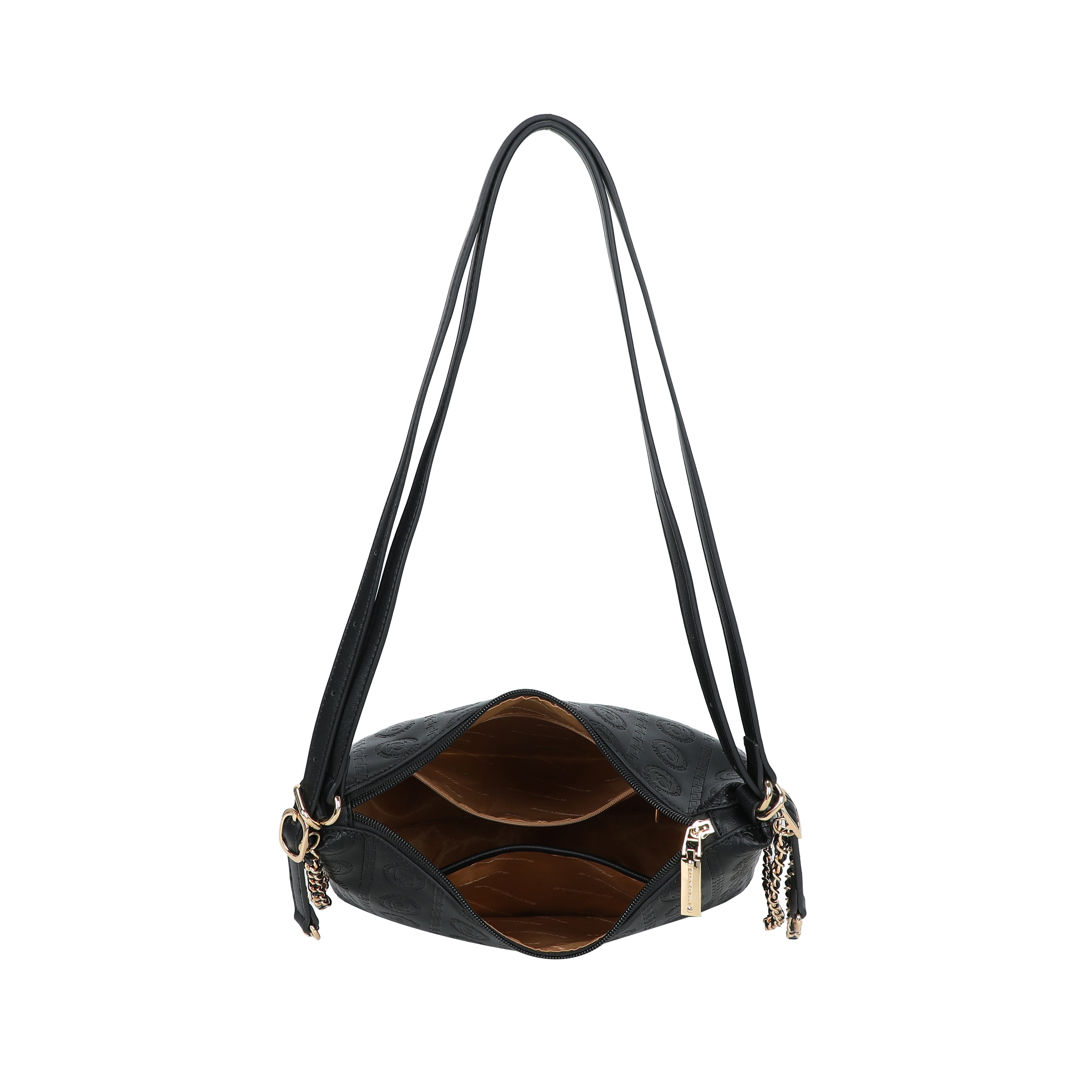 Nora Two-Way Hobo Bag - Black
