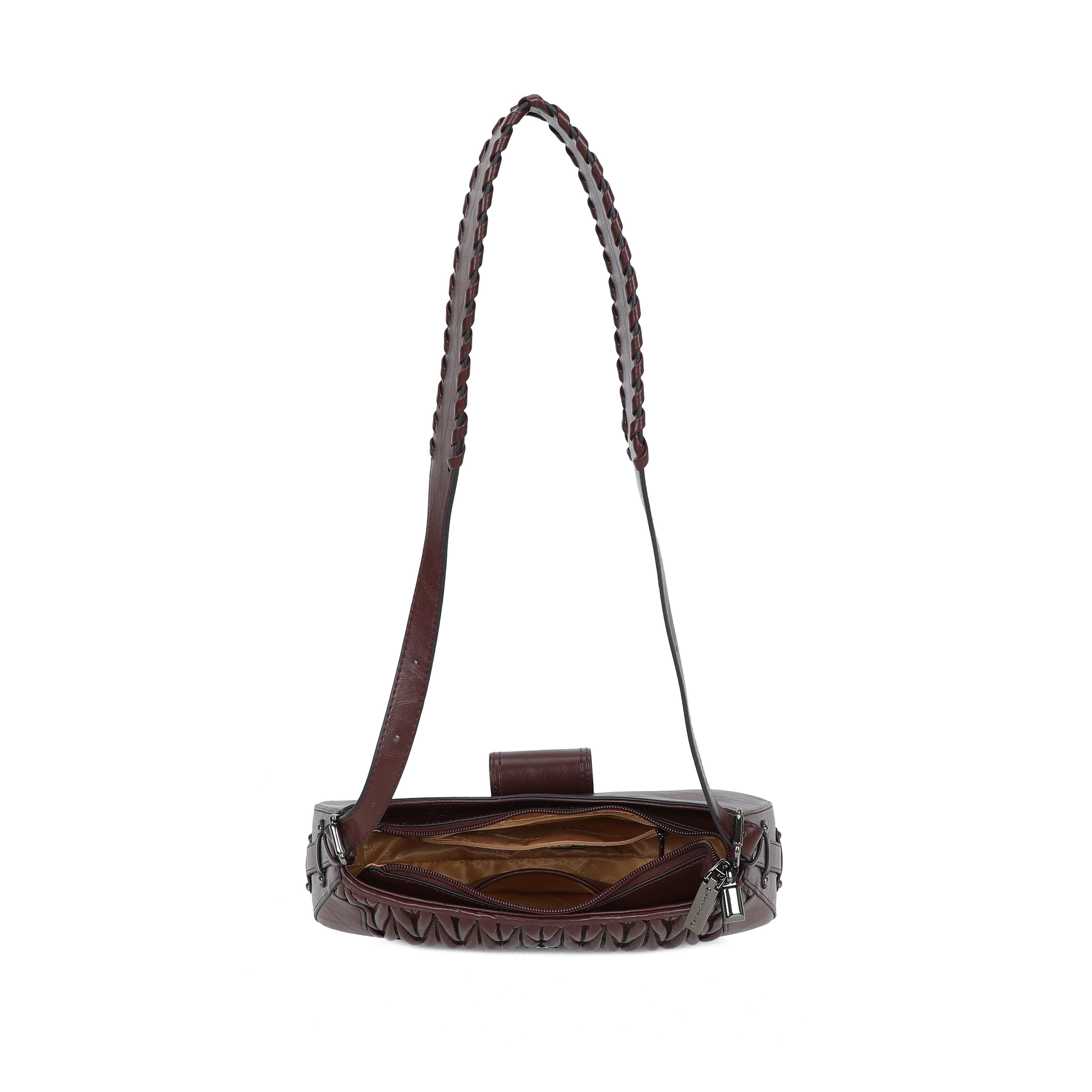 Sigrid Shoulder Bag - Dark Cherry