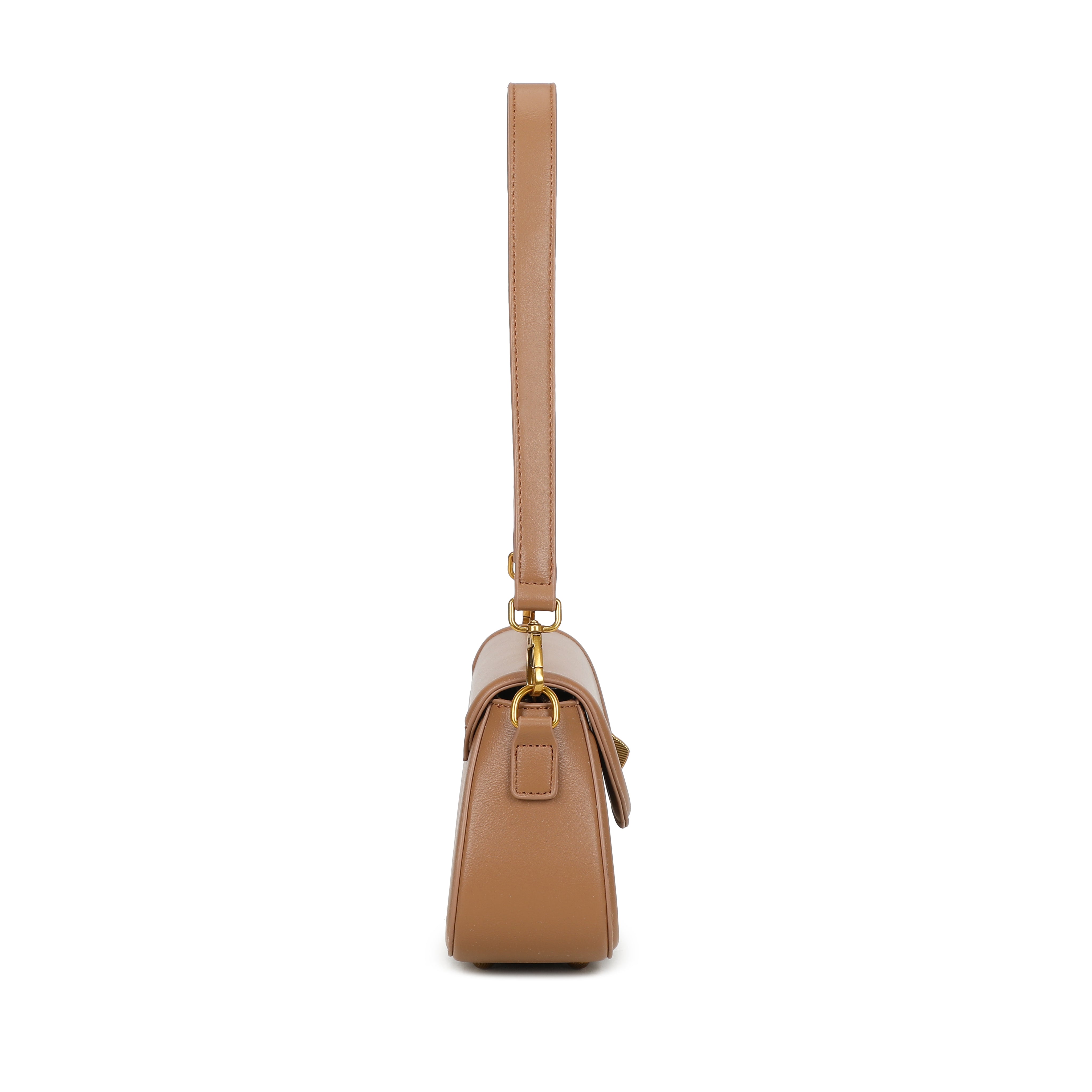 Marion Baguette Bag - Camel
