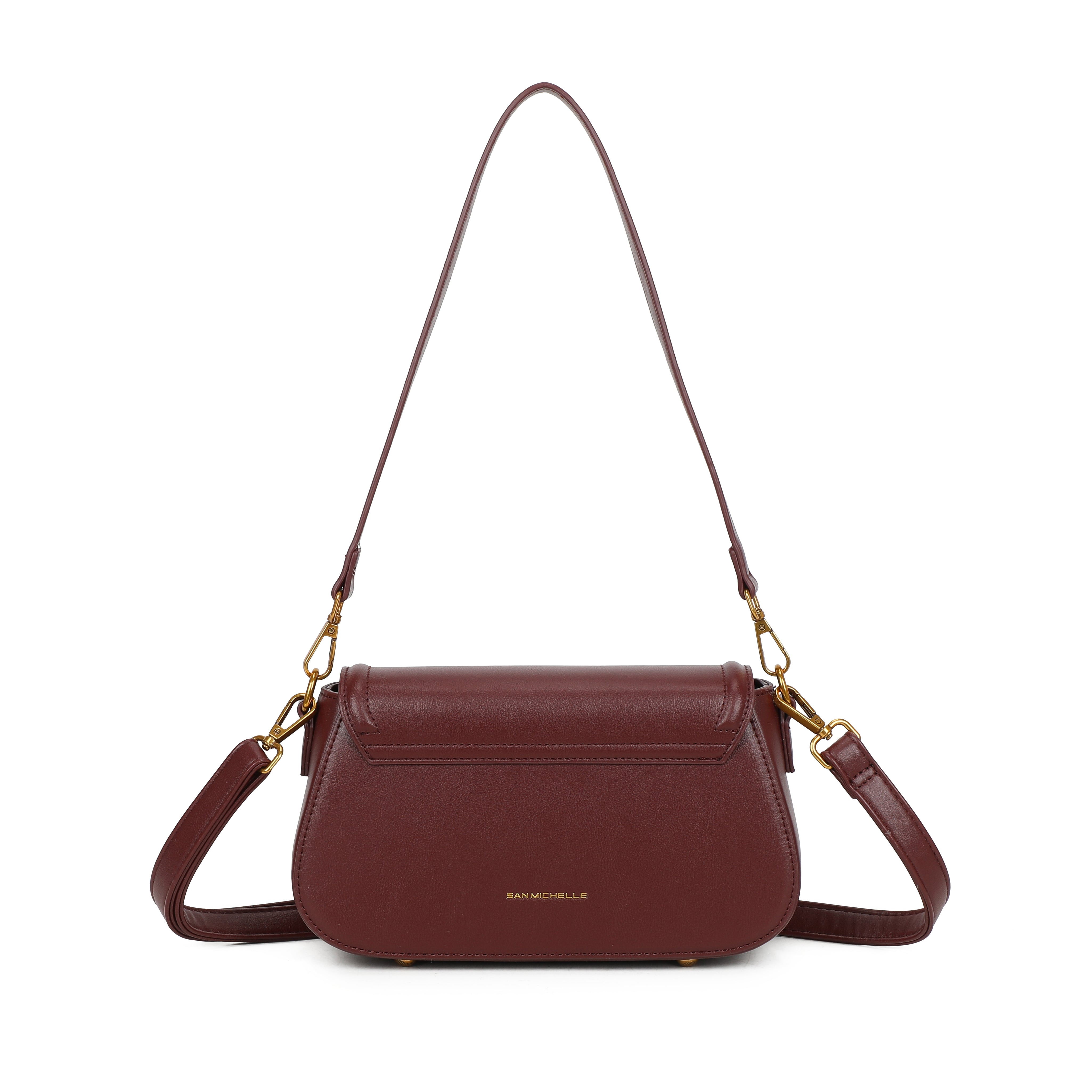 Marion Baguette Bag - Red