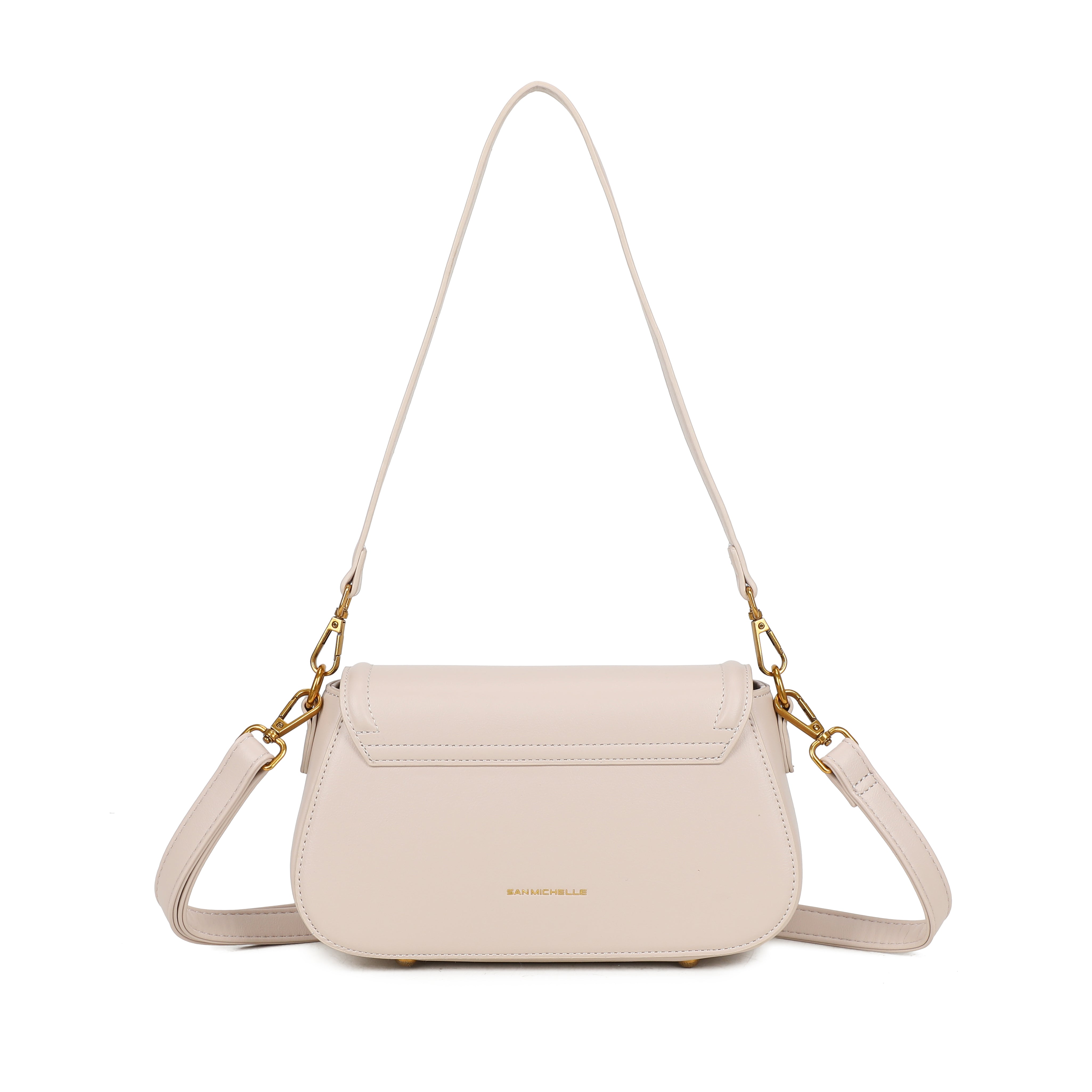 Marion Baguette Bag - Beige