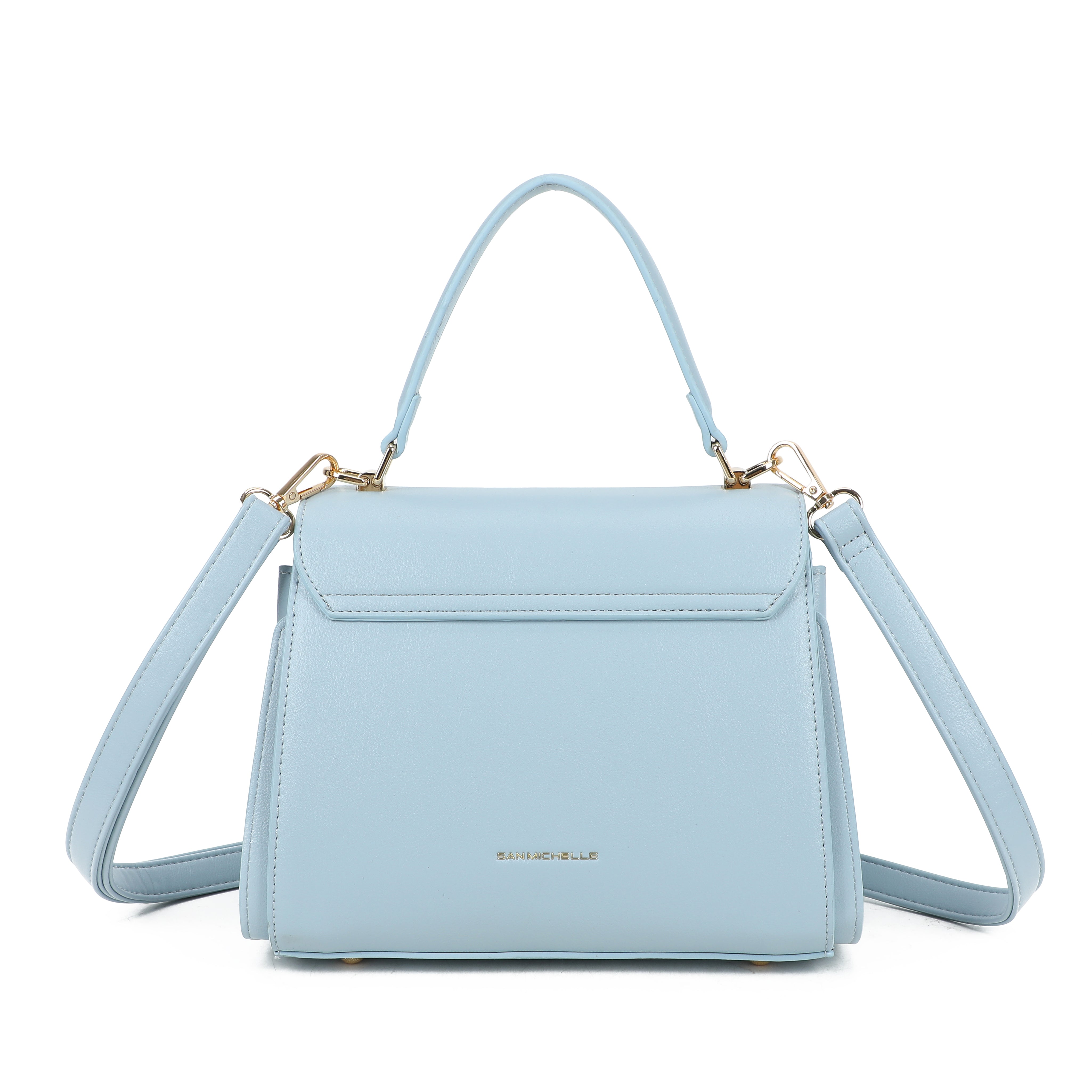 Louisa Top Handle Bag - Blue