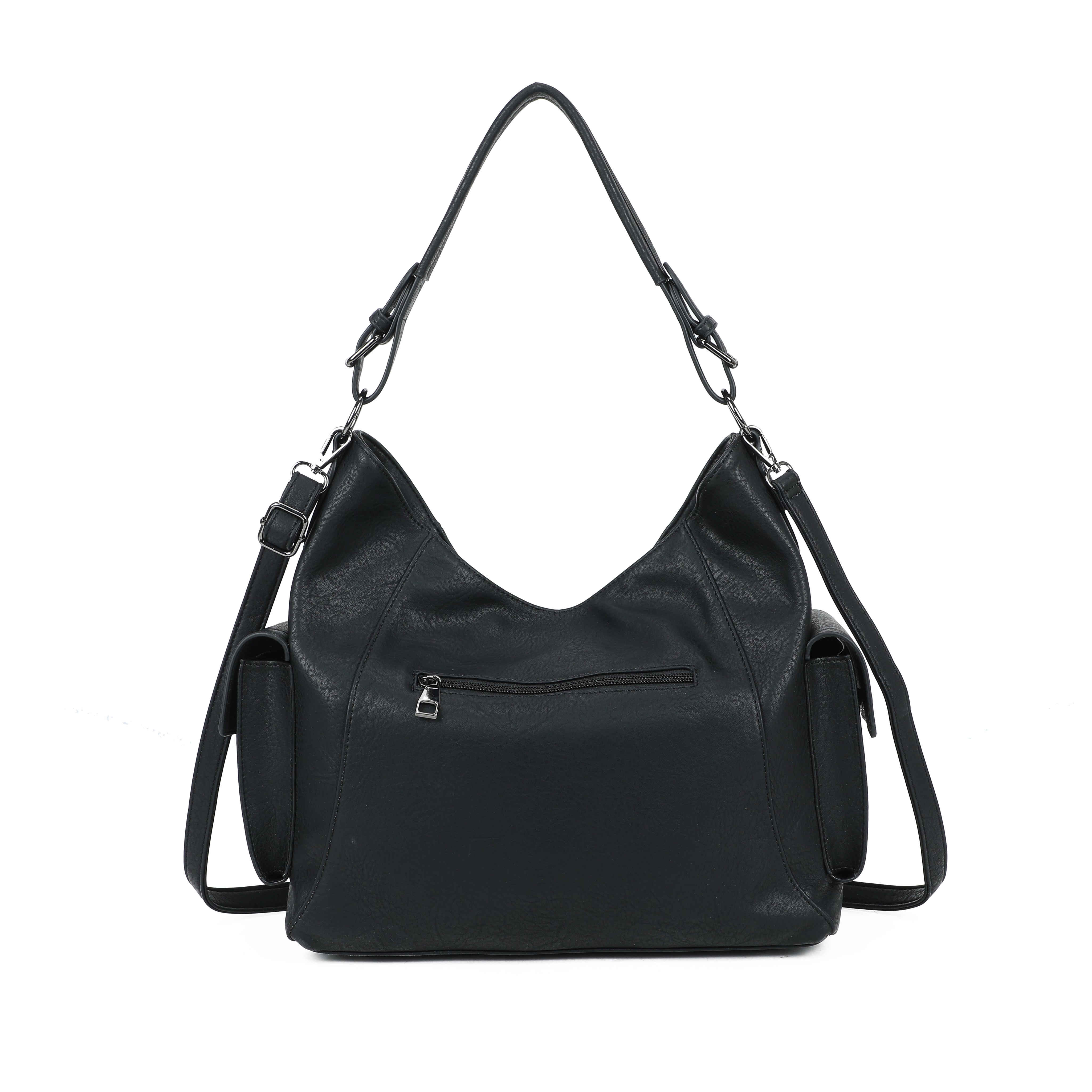 Luna Hobo Bag - Black