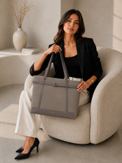 Alessia Tote Bag - Taupe