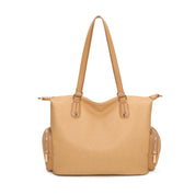 Vicky Soft Tote Bag - Tan