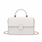 Bianca Top Handle Bag - White