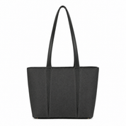 Capri Trapeze Tote Bag - Black