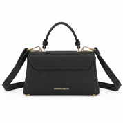 Genevieve Top Handle Bag - Black