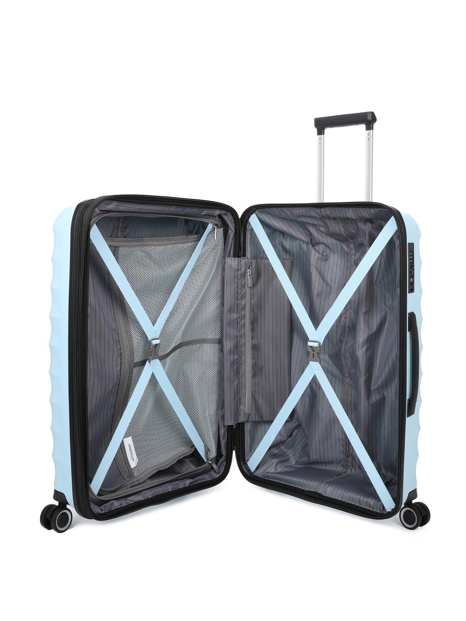 NZTourist Pro Traveller 75cm Suitcase - Yellow