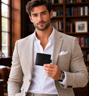 Weston Leather Wallet - Black