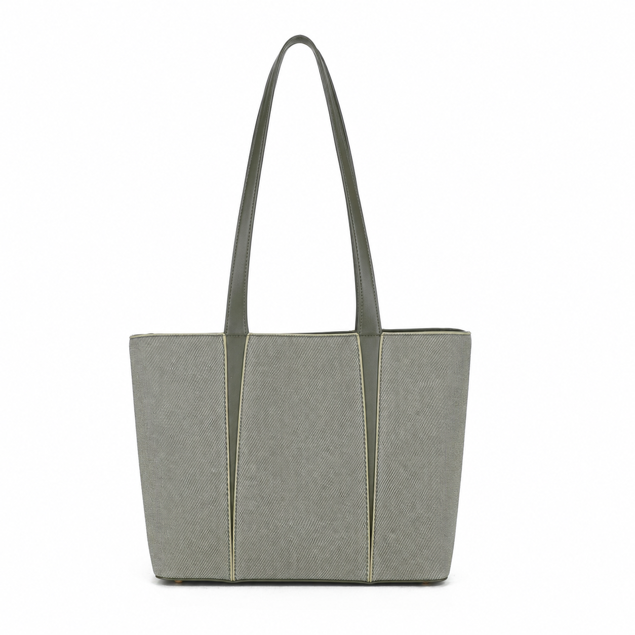 Capri Trapeze Tote Bag - Pale Olive