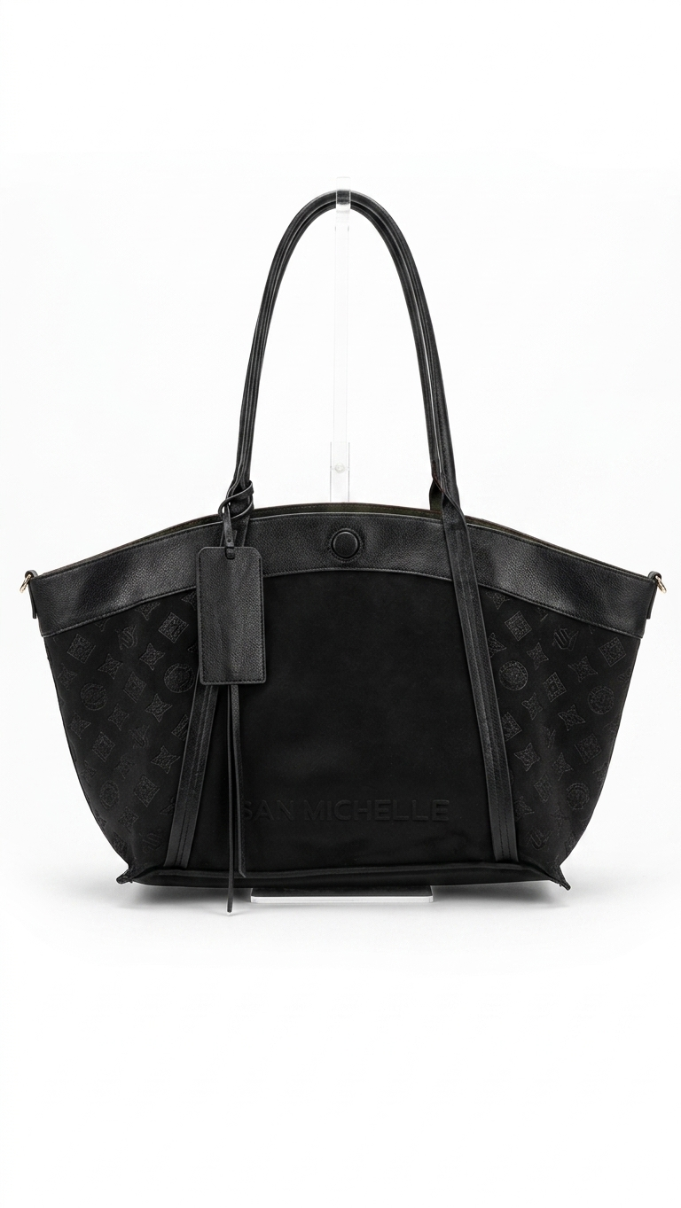 Chelsea Reversible Tote Bag - Black
