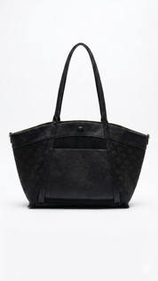 Chelsea Reversible Tote Bag - Black