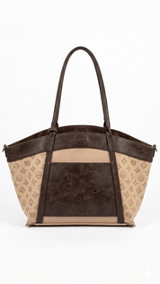 Chelsea Reversible Tote Bag - Coffee
