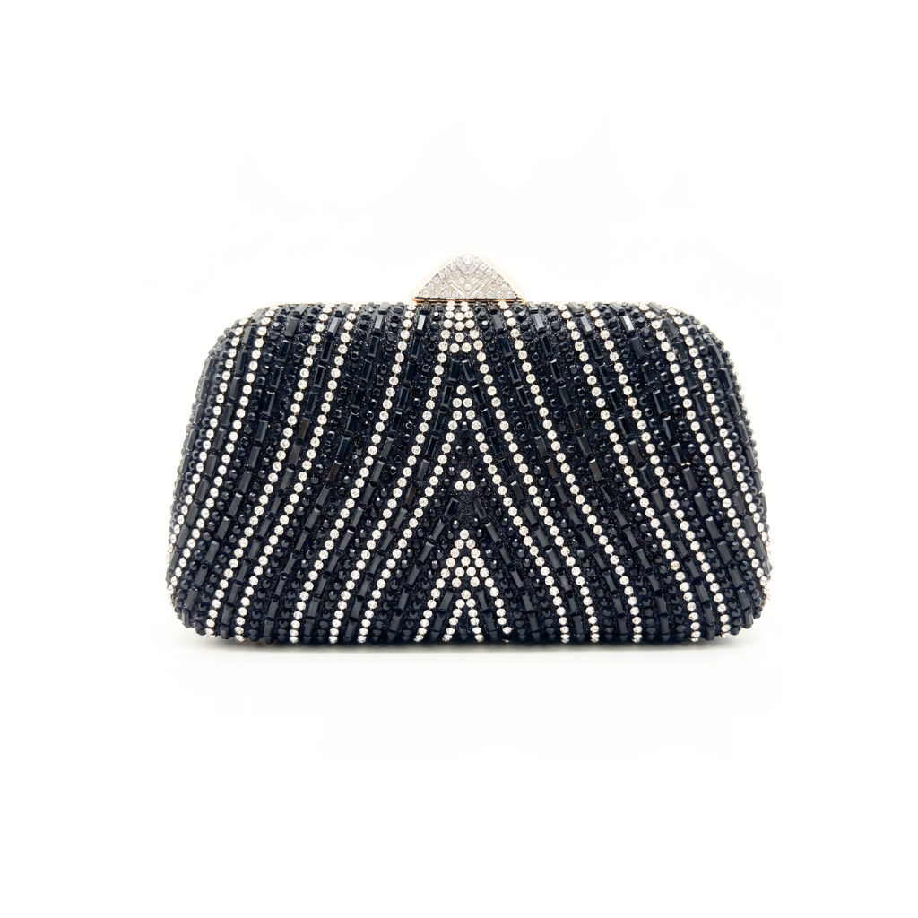 Clara Clutch Bag - Black