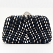 Clara Clutch Bag - Black