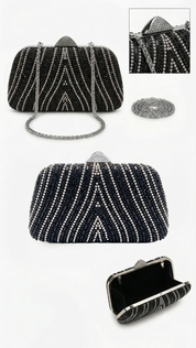 Clara Clutch Bag - Black
