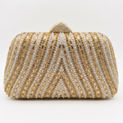 Clara Clutch Bag - Gold