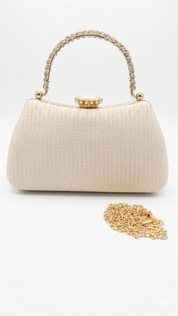 Dana Clutch Bag - Apricot