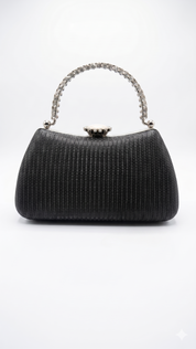 Dana Clutch Bag - Black