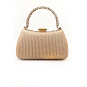 Dana Clutch Bag - Gold