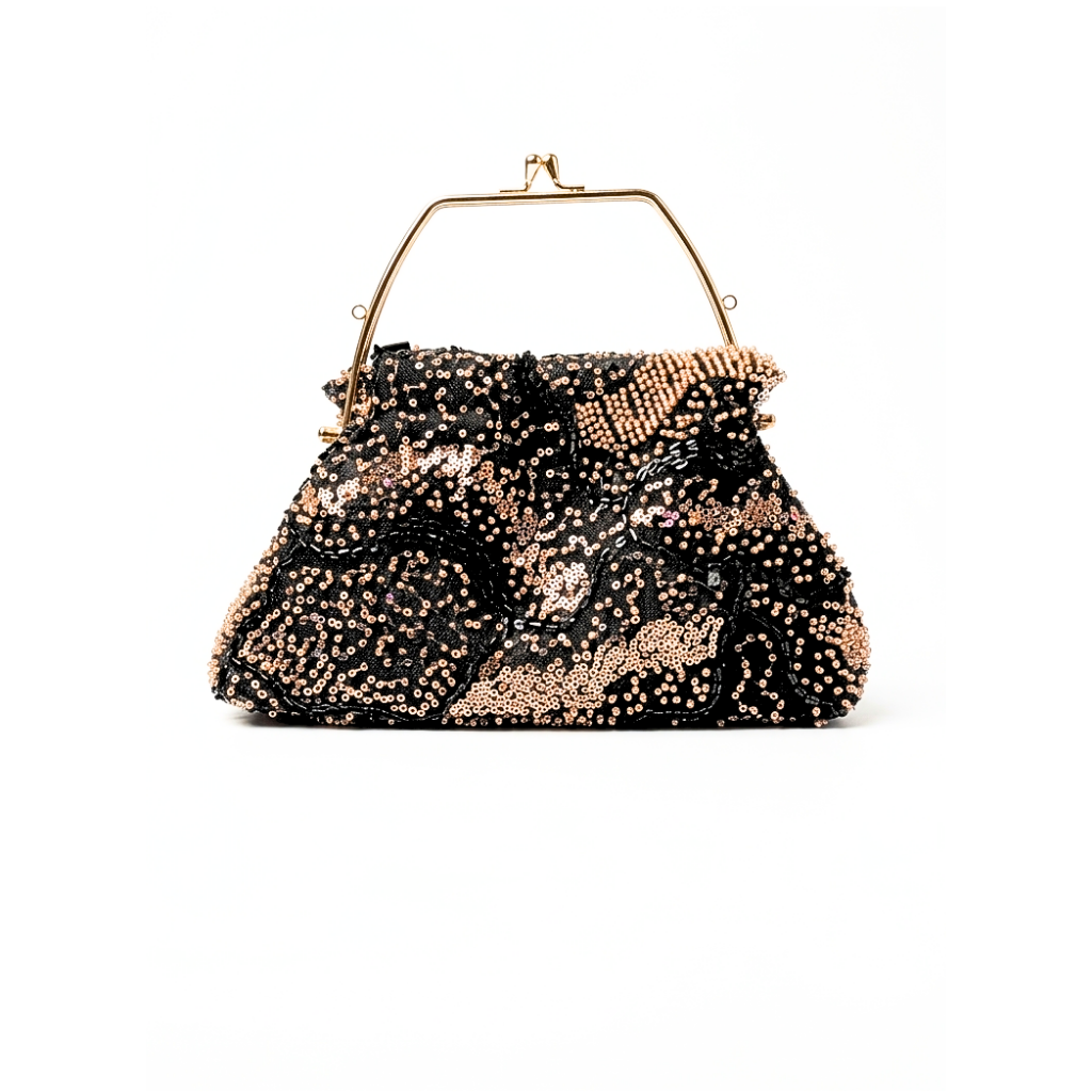 Esme Clutch Bag - Black