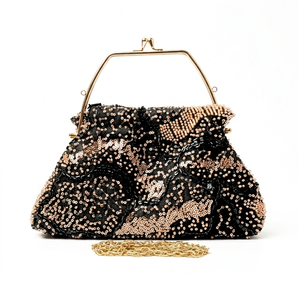 Esme Clutch Bag - Black