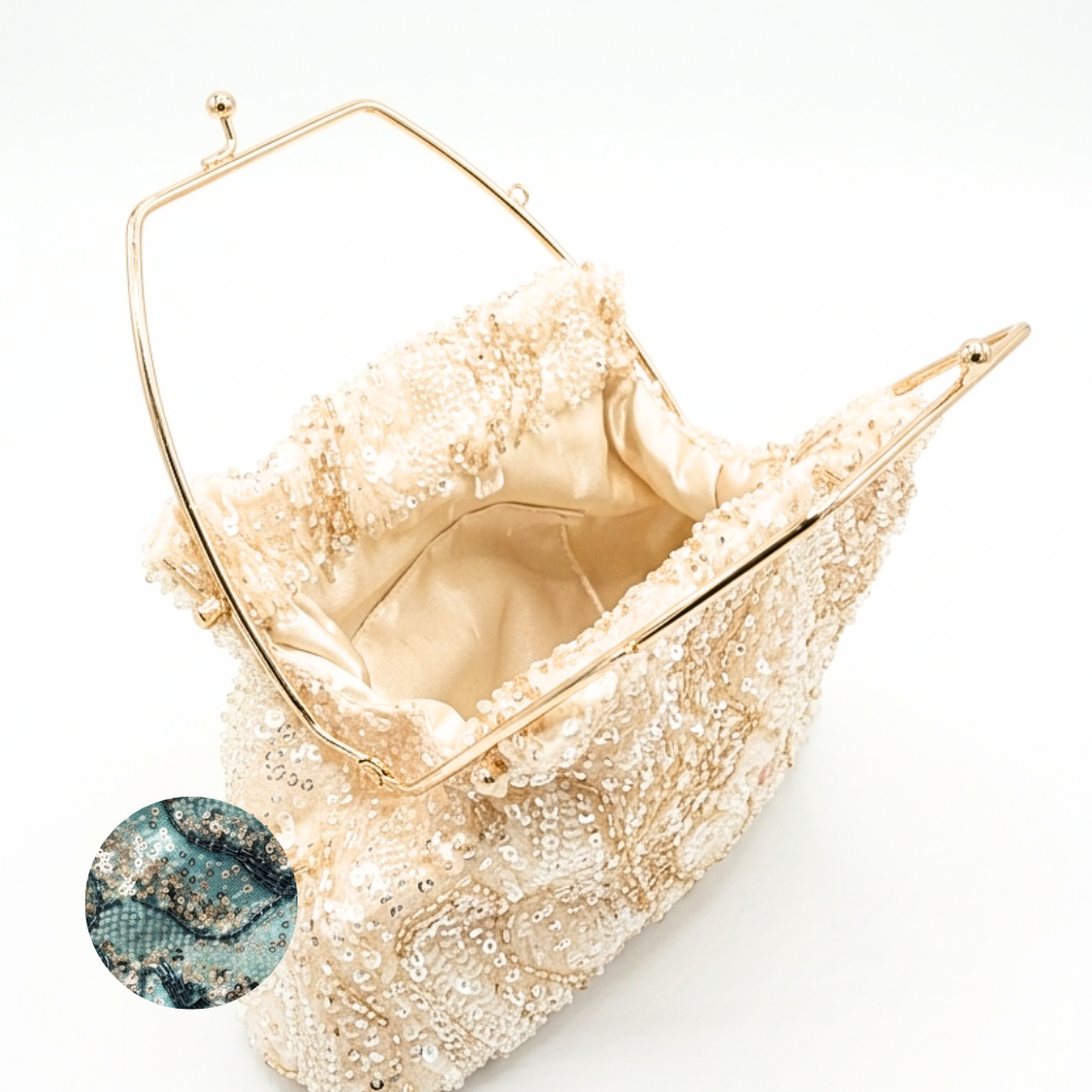 Esme Clutch Bag - Teal