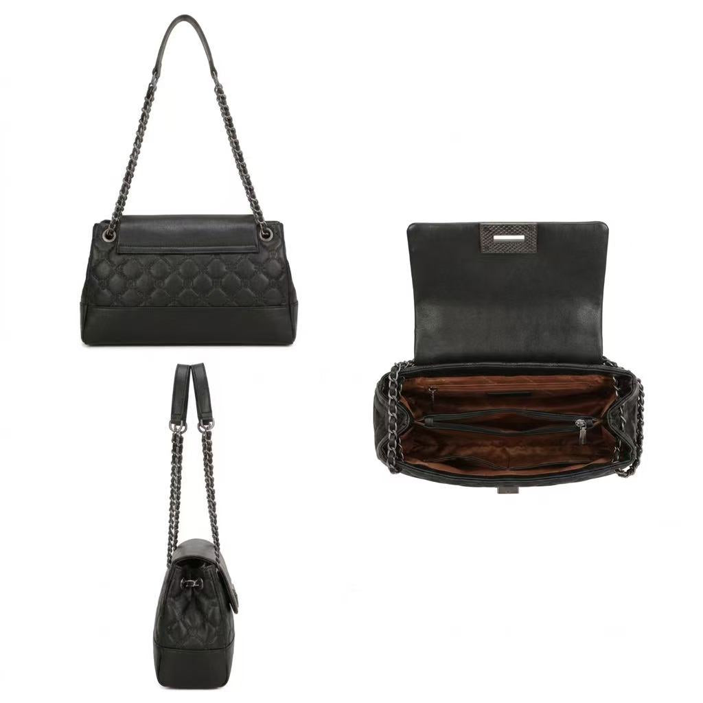 Freya Shoulder Bag - Black