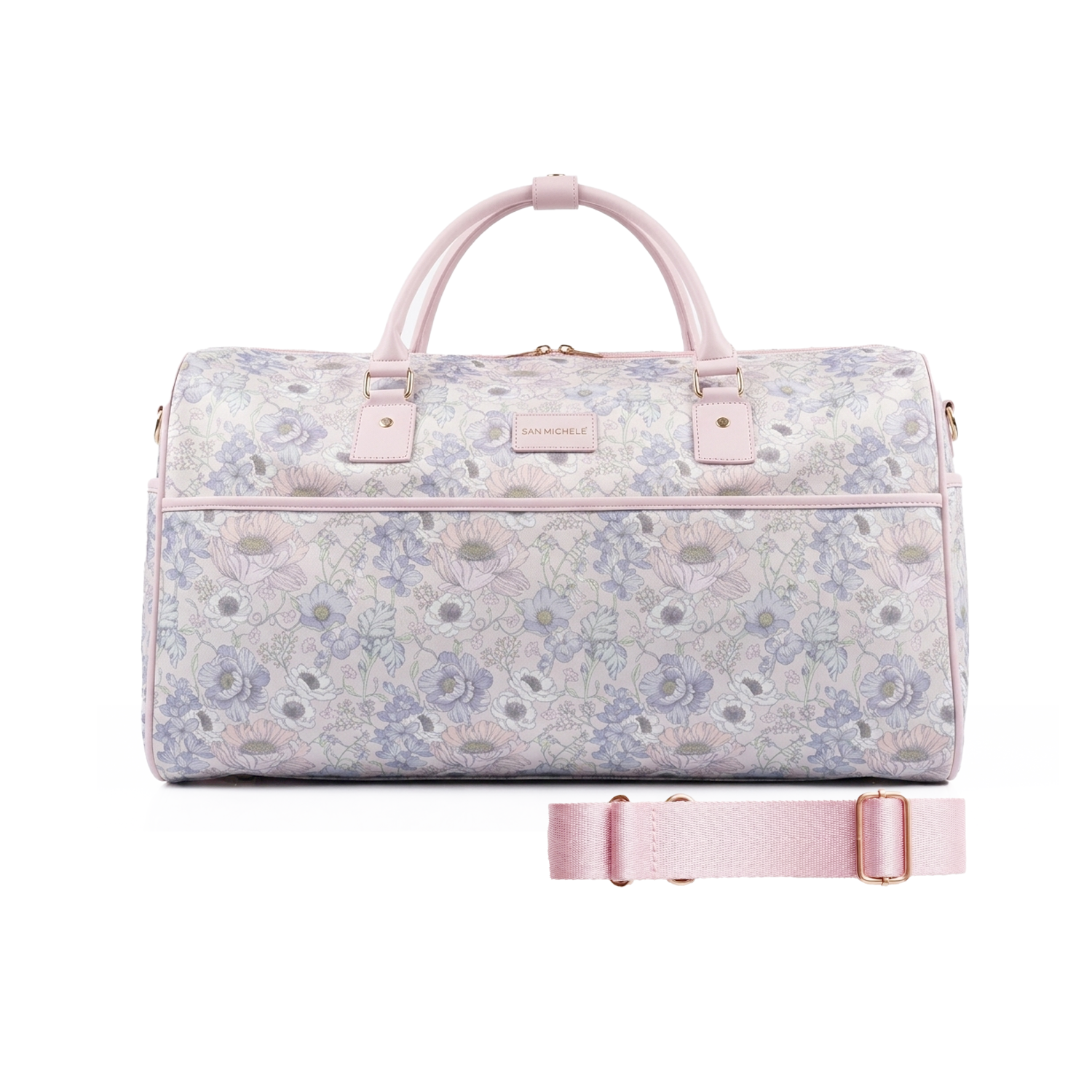 Flora Duffel Bag - Pink