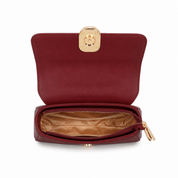 Genevieve Top Handle Bag - Red