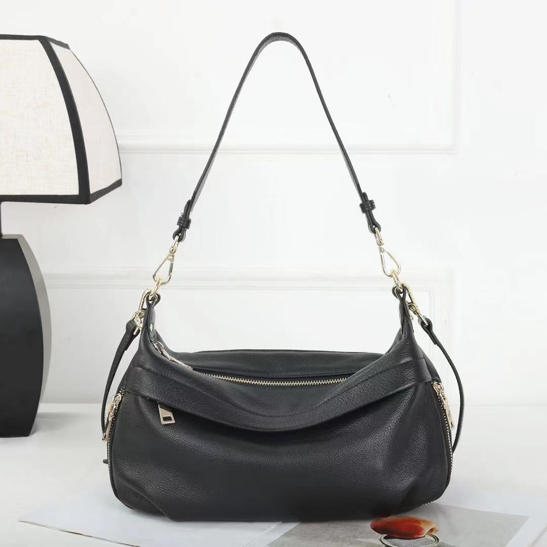 Claudette Soft Leather Crossbody Bag