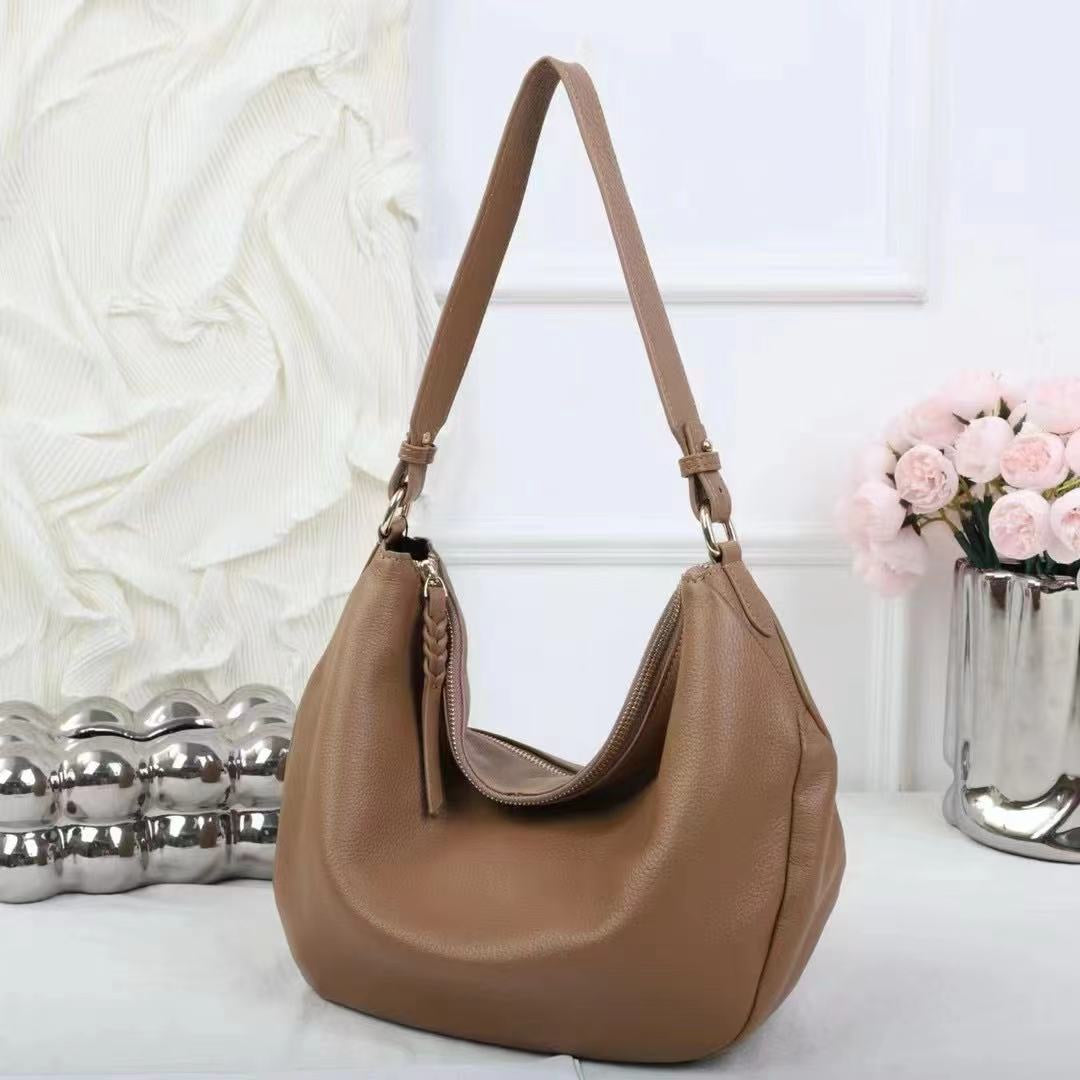 Lana Leather Shoulder Bag