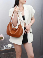 Lana Leather Shoulder Bag