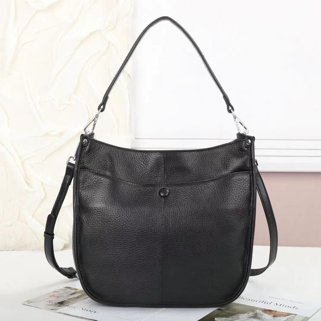 Ezra Leather Shoulder Bag