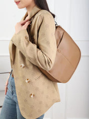 Ezra Leather Shoulder Bag