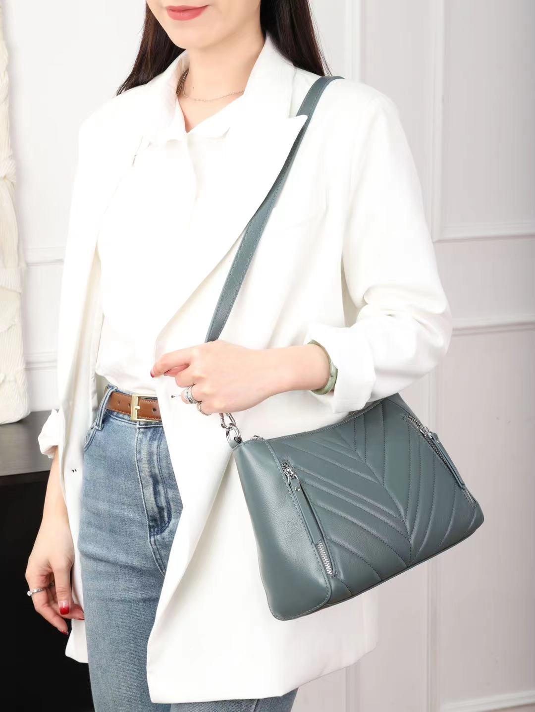 Gianna Leather Crossbody Bag