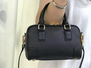 Clara Leather Mini Duffle Bag