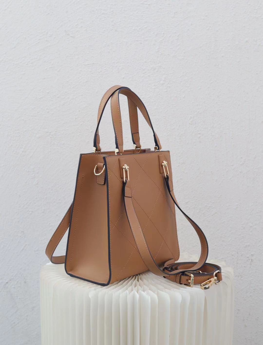 Helen Leather Small Tote Bag