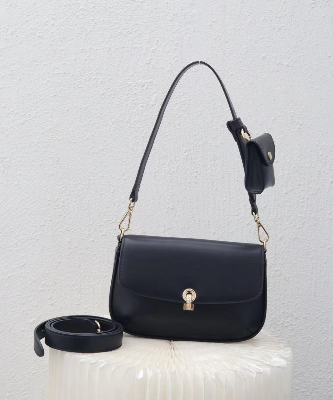 Abby Leather Crossbody Bag