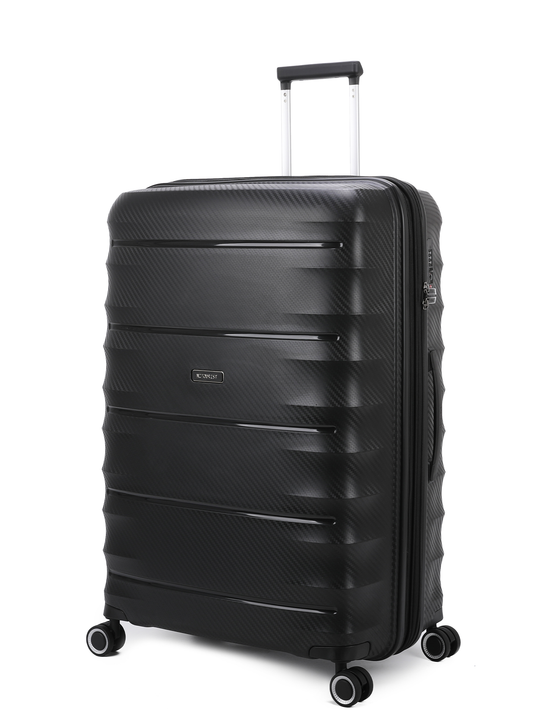 NZTourist Pro Traveller 75cm Suitcase - Black